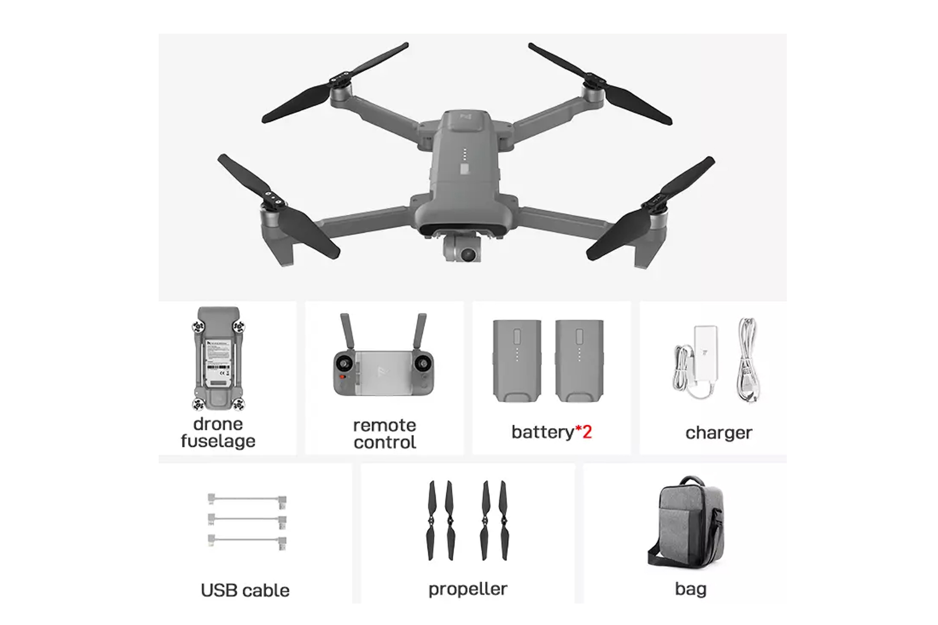 FIMI X8SE 2020 COMBO GREY