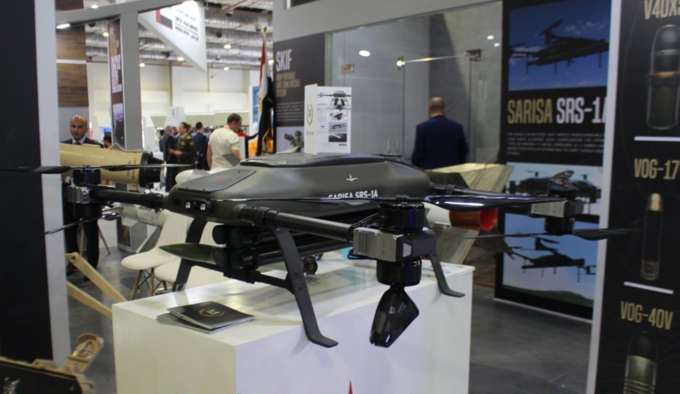 EDEX 2021: SAS Technology showcases SARISA SRS-1A UAV